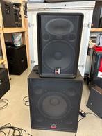 Wharfedale Pro set + MP1200 Eindversterker, Audio, Tv en Foto, Luidsprekers, Gebruikt, Overige typen, 120 watt of meer, Ophalen