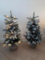 Kerstbomen met sneeuw en lichten 90 cm design boompjes, Diversen, Kerst, Ophalen of Verzenden