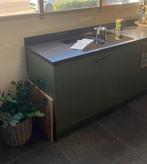 Prachtige maatwerkkeuken met eikenhout kasten en apparatuur, Overige kleuren, Verzenden, Hoekkeuken, Nieuw