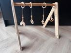 Houten babygym met hangers Jollein, Kinderen en Baby's, Speelgoed | Babyspeelgoed, Ophalen, Zo goed als nieuw, Babygym, Met geluid