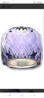 Swarovski ring, 18 tot 19, Verzenden, Paars, Nieuw