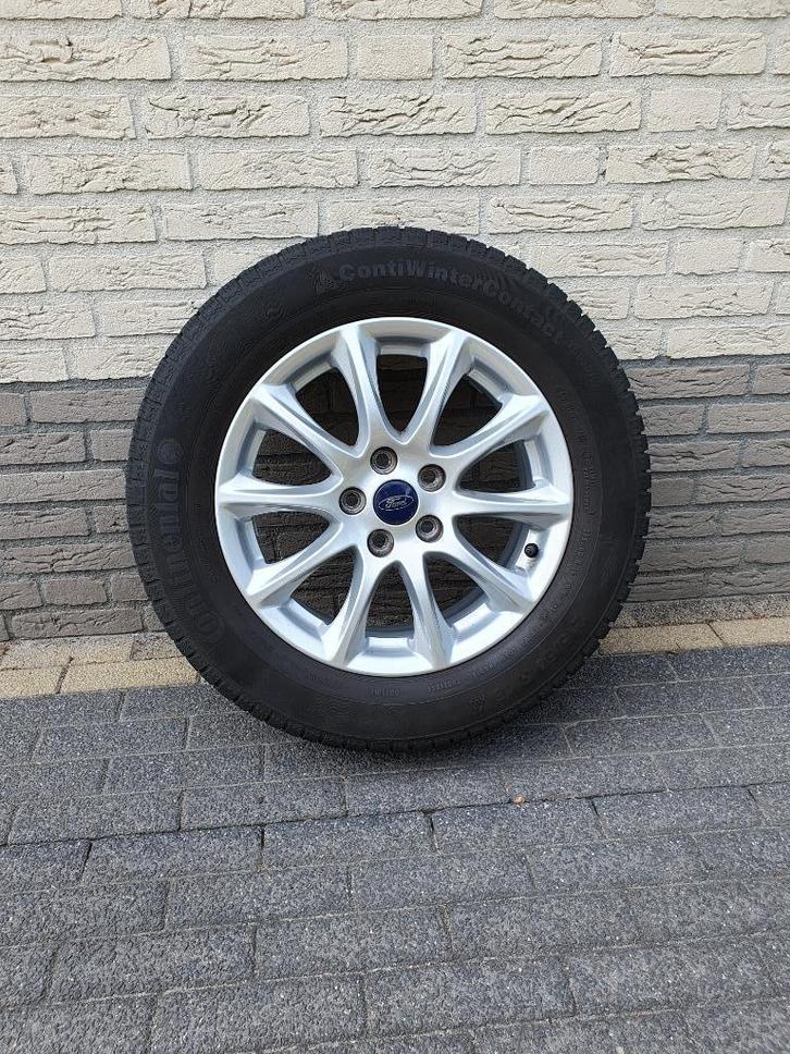 Te koop: Winterbanden met aluminium velgen voor Ford, etc., Auto-onderdelen, Banden en Velgen, Banden en Velgen, Winterbanden