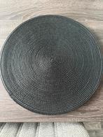 Placemats nieuw niet gebruikt 4 stuks zwart doorsnede 38 cm, Ophalen of Verzenden, Nieuw, Bord