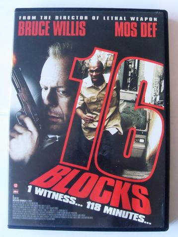 16 Blocks (originele dvd) Bruce Wllis beschikbaar voor biedingen