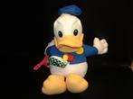 DISNEY EEND DONALD DUCK VELOURS WIT MET GELE SNAVEL EN, Verzenden, Nieuw, Overige typen