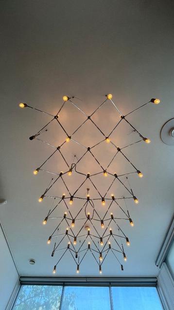 Grote Space Age plafondlamp Kinkeldey Studio beschikbaar voor biedingen