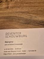 2 Tickets Hairspray, 20 Februari Deventer Schouwburg, Tickets en Kaartjes, Theater | Musical, Twee personen, Februari