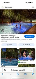 2x elysium bleiswijk kaartjes geldig tot 3 oktober, Twee personen, Overige soorten, Pretpark
