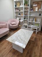 Marmere Salon Tafel - 108x70x45cm, Gebruikt, Overige typen, Ophalen of Verzenden, Minder dan 10 m²