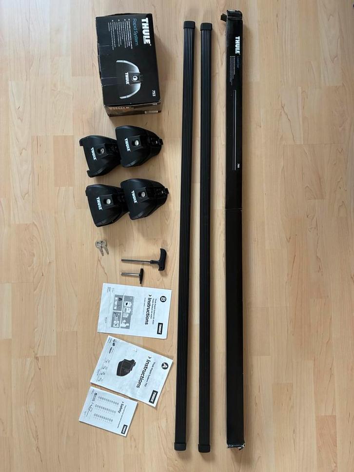 Thule Rapid System 753 dakdragerset o.a voor Peugeot 308 SW, Auto diversen, Dakdragers, Zo goed als nieuw, Ophalen of Verzenden