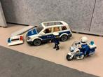 Playmobil auto (6920) en motor (6923), Kinderen en Baby's, Speelgoed | Playmobil, Ophalen of Verzenden, Zo goed als nieuw