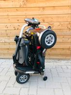 Kleine opvouwbare lichtgewicht vouw scootmobiel Brio 4wiel, 10 km/u of minder, Pride, Verzenden, Zo goed als nieuw