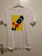 T-shirt Lidl Maat S wit geel, Kleding | Heren, T-shirts, Verzenden, Wit, Zo goed als nieuw, Livergy