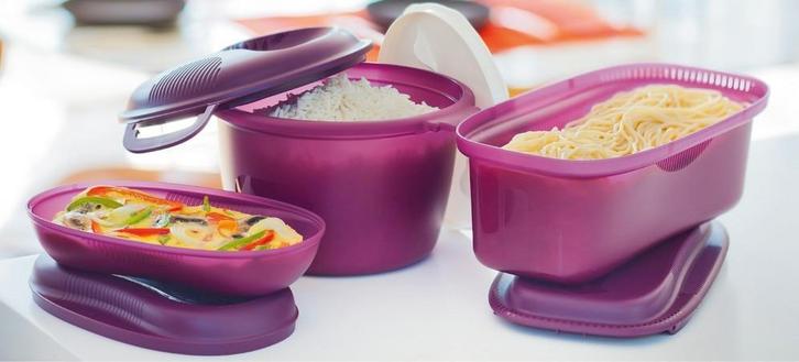 Nieuwe rijstkoker+pastakoker+omelletmaker tupperware, Huis en Inrichting, Keuken | Tupperware, Nieuw, Overige typen, Ophalen of Verzenden
