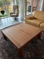 Teakhouten salontafel, Huis en Inrichting, Tafels | Salontafels, 100 tot 150 cm, Ophalen of Verzenden, Zo goed als nieuw, Minder dan 50 cm