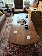 Donker Eiken Salontafel - Haarlem, Ophalen, 100 tot 150 cm, Eikenhout, 50 tot 100 cm