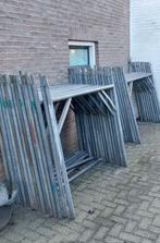 Complete steiger met H-jukken, Doe-het-zelf en Verbouw, Steigers, Ophalen, Gebruikt, Gevelsteiger, 5 meter of hoger