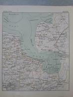 005 / plattegrond van ANWB Delfzijl ( rond 1900 ), Boeken, Atlassen en Landkaarten, Nederland, Gelezen, Ophalen of Verzenden, 1800 tot 2000