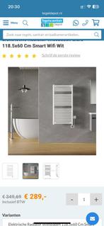 Elektrische Radiator 118.5x60 Cm Smart Wifi Wit, Doe-het-zelf en Verbouw, Verwarming en Radiatoren, Ophalen, 500 tot 800 watt