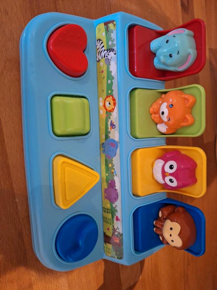 Pop-up Speelgoed met Vormen en Dieren, Kinderen en Baby's, Speelgoed | Babyspeelgoed, Gebruikt, Overige typen, Ophalen of Verzenden