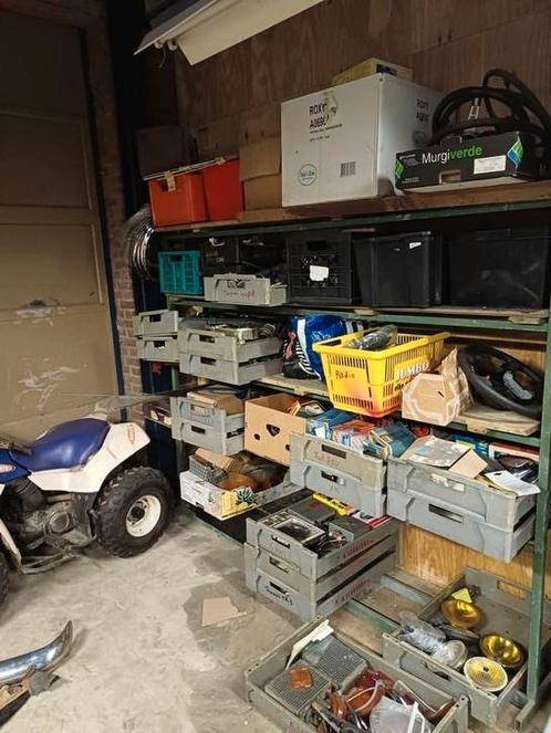 30 kisten oldtimer onderdelen, Auto-onderdelen, Klein materiaal, Fiat, Oldtimer onderdelen, Opel, Volkswagen, MG, Universele onderdelen