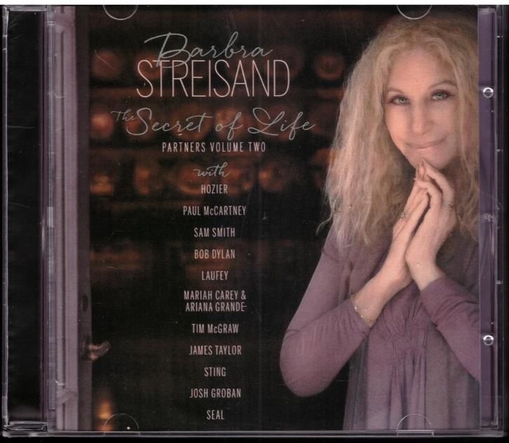 Barbra Streisand CD The Secret Of Life - Partners Volume Two, Cd's en Dvd's, Cd's | Pop, Zo goed als nieuw, 2000 tot heden, Verzenden
