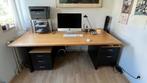Houten bureau, Huis en Inrichting, Bureaus, Ophalen, Gebruikt, Bureau