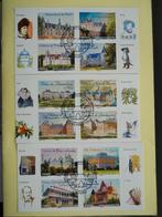 Frankrijk 2012 Chateau historiques Yv.Autoadh. 726-737 gest., Ophalen of Verzenden, Gestempeld