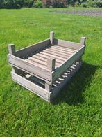 Oude aardappelkistjes, Ophalen