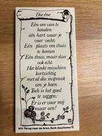 Vintage tegel – Seth Gaaikema “Die éne” – Mosa Holland, Ophalen of Verzenden, Zo goed als nieuw