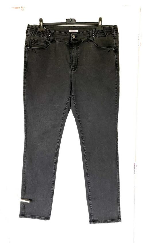 Leuke stretch spijkerbroek van Paprika 4=50, Kleding | Dames, Grote Maten, Gedragen, Broek of Spijkerbroek, Grijs, Ophalen of Verzenden