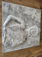 Schilderij Boedha  60 x 60, Antiek en Kunst, Antiek | Religie, Ophalen