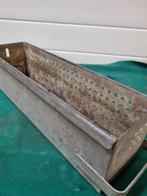 zinken plantenbak vintage, Tuin en Terras, Bloempotten, Ophalen of Verzenden, 'T Olde Gre-j, Info@toldegrej.nl, Endepoelstraat 20f Didam