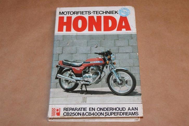 Honda Motorfiets-techniek - CB250N & CB400N, Motoren, Handleidingen en Instructieboekjes, Honda, Ophalen of Verzenden