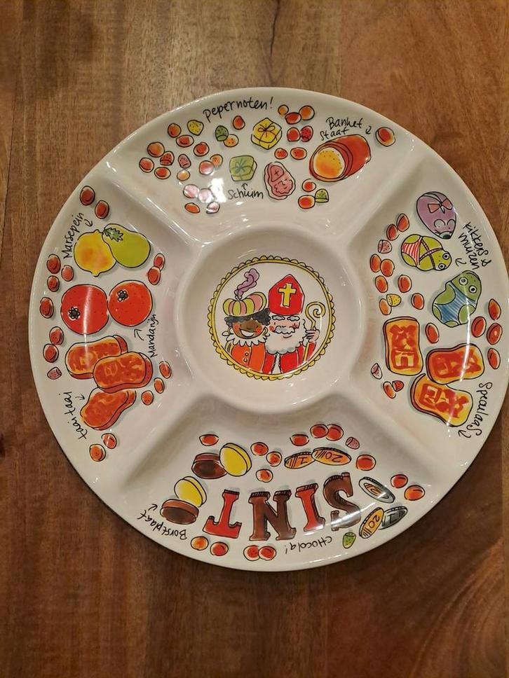 Blond Amsterdam Sinterklaas Snackschaal, Huis en Inrichting, Keuken | Servies, Zo goed als nieuw, Blond Amsterdam, Ophalen of Verzenden