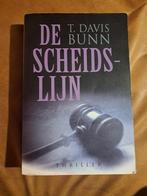 T. Davis Bunn - De scheidslijn, Ophalen of Verzenden, Zo goed als nieuw, T. Davis Bunn