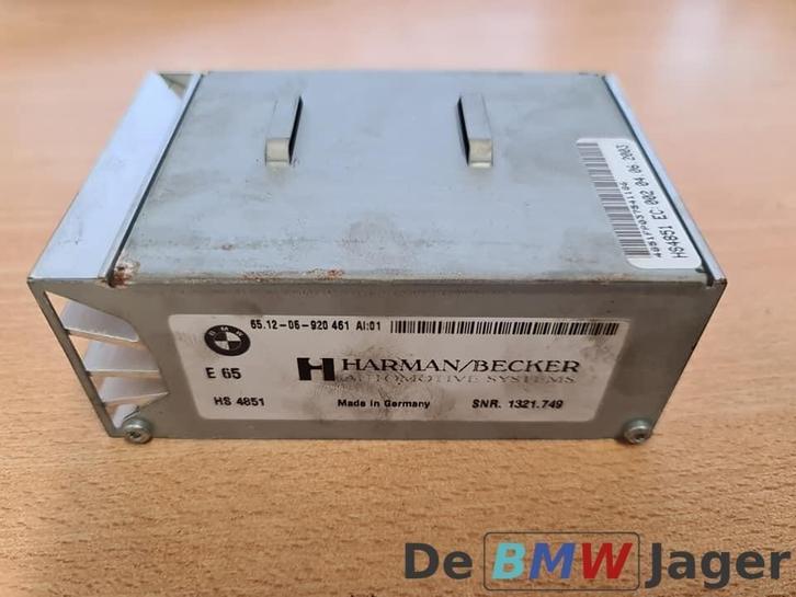 Radio versterker BMW E60 E61 E63 E64 E65 E66 65126920461, Auto-onderdelen, Elektronica en Kabels, BMW, Gebruikt, Ophalen of Verzenden