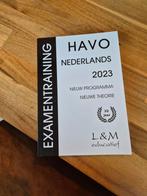 Gert P Broekema - Examentraining Havo Nederlands 2023, HAVO, Ophalen of Verzenden, Zo goed als nieuw, Gert P Broekema