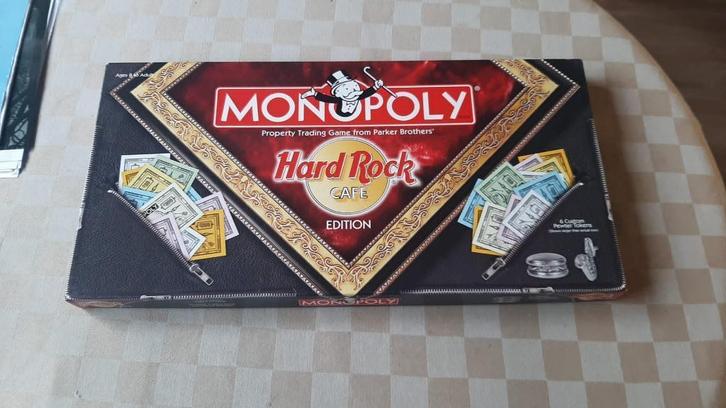 bordspel nieuw Monopoly Hard Rock Cafe Monopolie fraai, Hobby en Vrije tijd, Gezelschapsspellen | Bordspellen, Nieuw, Een of twee spelers