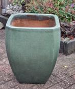 Zware grote plantenbak , repaired,   OUD GROEN, Ophalen, Tuin, Steen, Gebruikt