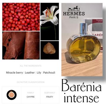 Decant Sample · Hermès · Barenia · eau de parfum INTENSE beschikbaar voor biedingen