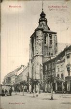 Maastricht  - St. Mathias Kerk, Ophalen of Verzenden, Voor 1920, Gelopen, Limburg
