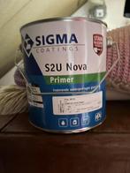 Sigma S2u nova primer 9010 of 9016 nieuw!!!, Doe-het-zelf en Verbouw, Verf, Beits en Lak, Ophalen of Verzenden, Zo goed als nieuw