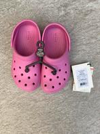 Cros coast clog party pink  meisje  Maat: 32-33, Crocs, Meisje, Ophalen of Verzenden, Gebruikt