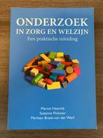 Onderzoek in Zorg en Welzijn, Nieuw, HBO, Ophalen of Verzenden, Alpha