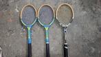 3 stuks tennisracket Slazenger & Dunlop, Sport en Fitness, Tennis, Ophalen of Verzenden, Zo goed als nieuw, Racket, Dunlop