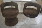 Kaptafelstoelen, 2 stuks, vintage, Ophalen, Huis en Inrichting