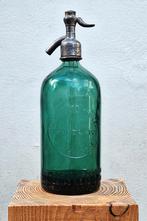 Groene sifon soda fles, Antiek en Kunst, Ophalen of Verzenden
