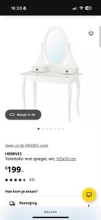 Kaptafel ikea make up tafel, Ophalen, 50 tot 100 cm, Minder dan 100 cm