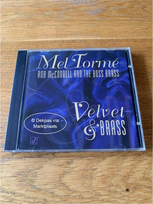 Cd Mel Tormé - Velvet & Brass, Cd's en Dvd's, Cd's | Jazz en Blues, Jazz, Ophalen of Verzenden